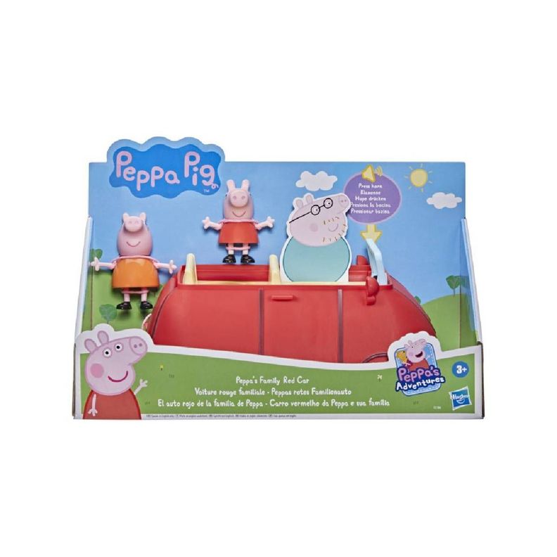 Peppa Pig Auto Rojo Familiar-2