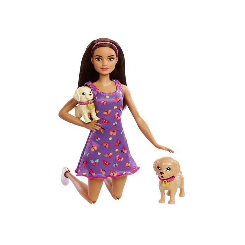 Barbie Set De Juego Adopta Un Perrito Latina-2