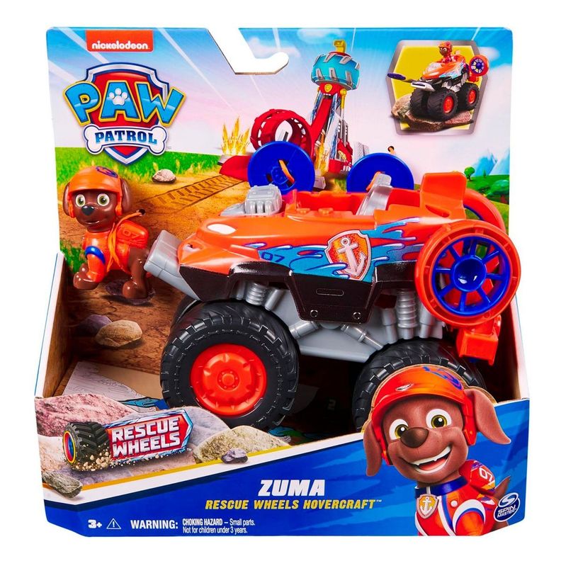 PAW PATROL  WHEELS - ZUMA RESCUE WHEELS HOVERCRAFT-2