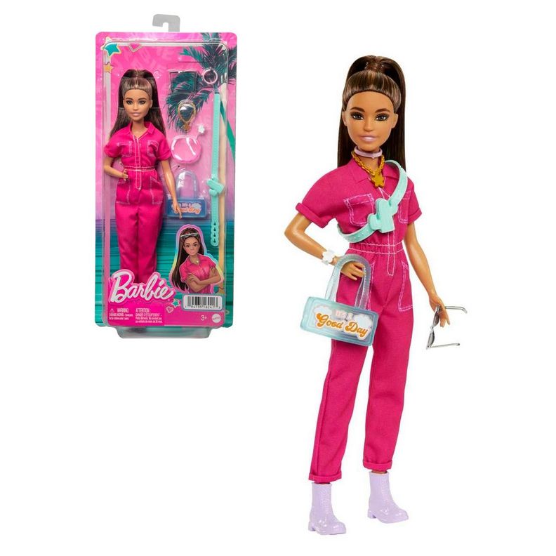 Barbie Traje Rosa-0