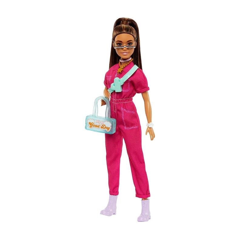 Barbie Traje Rosa-2