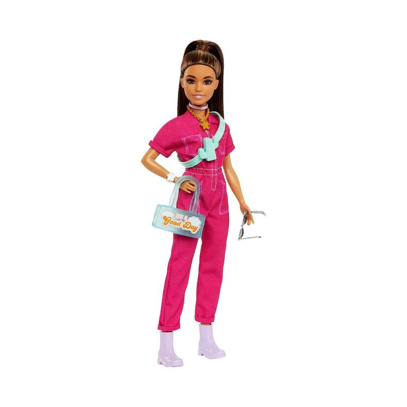 Barbie Traje Rosa-5