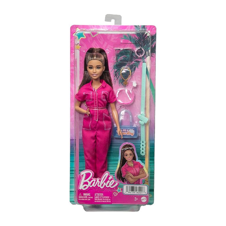 Barbie Traje Rosa-6