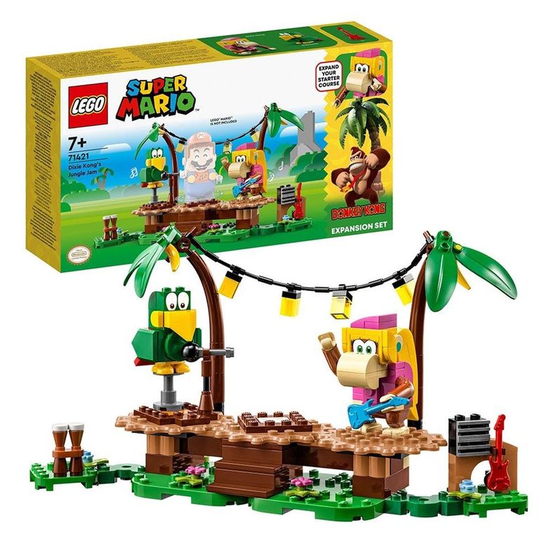 SET DE EXPANSIÓN JALEO JUNGLA DIXIE KONG LEGO SUPER MARIO-6