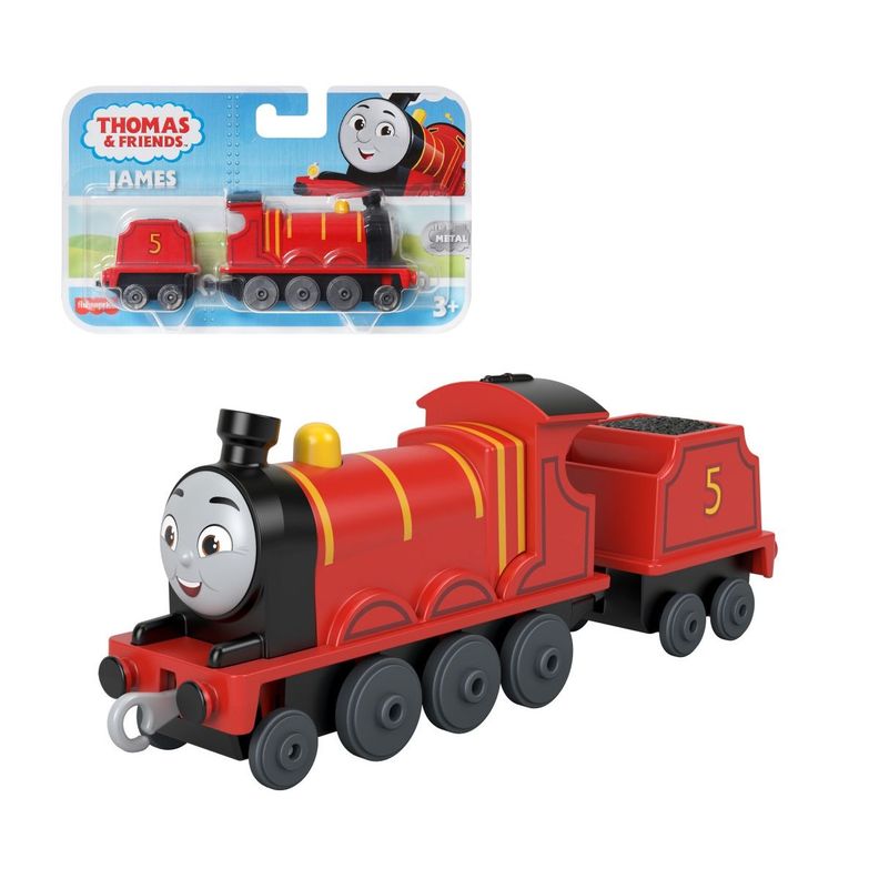 THOMAS & FRIENDS TRENES GRANDES MATALICOS - JAMES-0