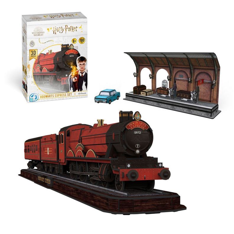Puzzle 4d Tren Hogwarts Express Harry Potter-0