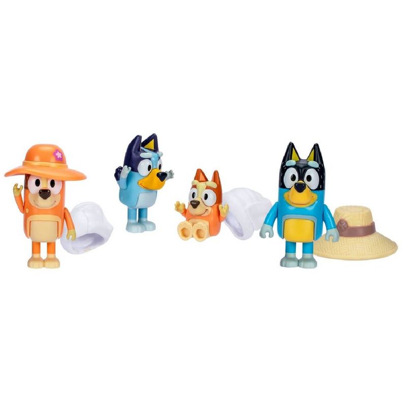 BLUEY SET 4 FIGURAS - VIAJE FAMILIAR-1