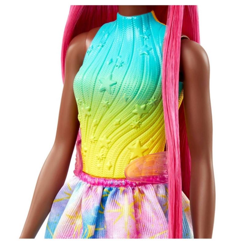 BARBIE FANTASIA MUÑECA CABELLO LARGO DE ENSUEÑO - UNICORNIO-3
