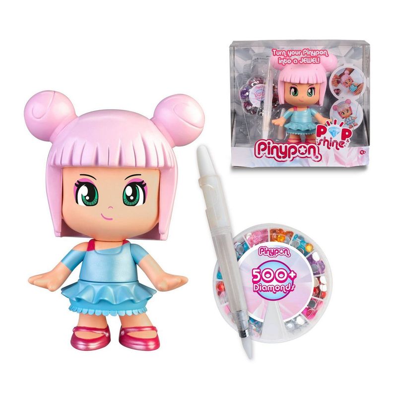 MUÑECA 17 CM PARA DECORAR POP & SHINE DE PINYPON-0