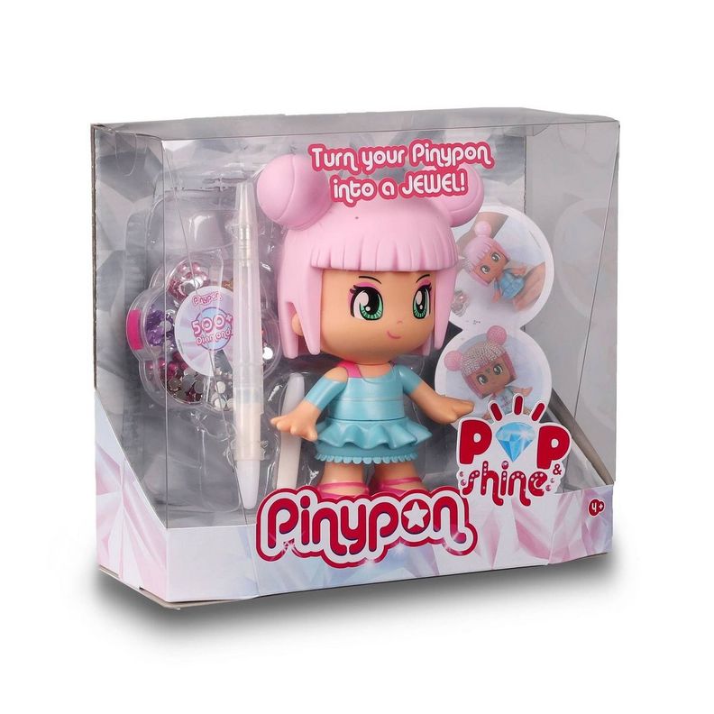 MUÑECA 17 CM PARA DECORAR POP & SHINE DE PINYPON-3
