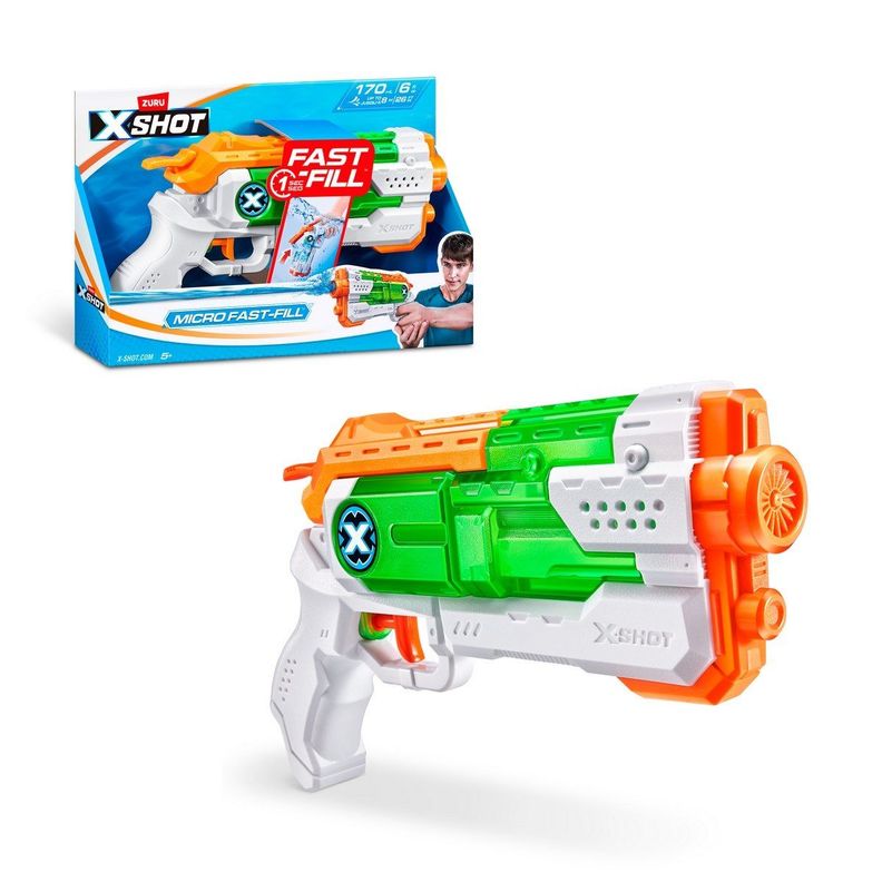 Lanza Agua 170ml X-Shot con Sistema de Llenado Rápido-0