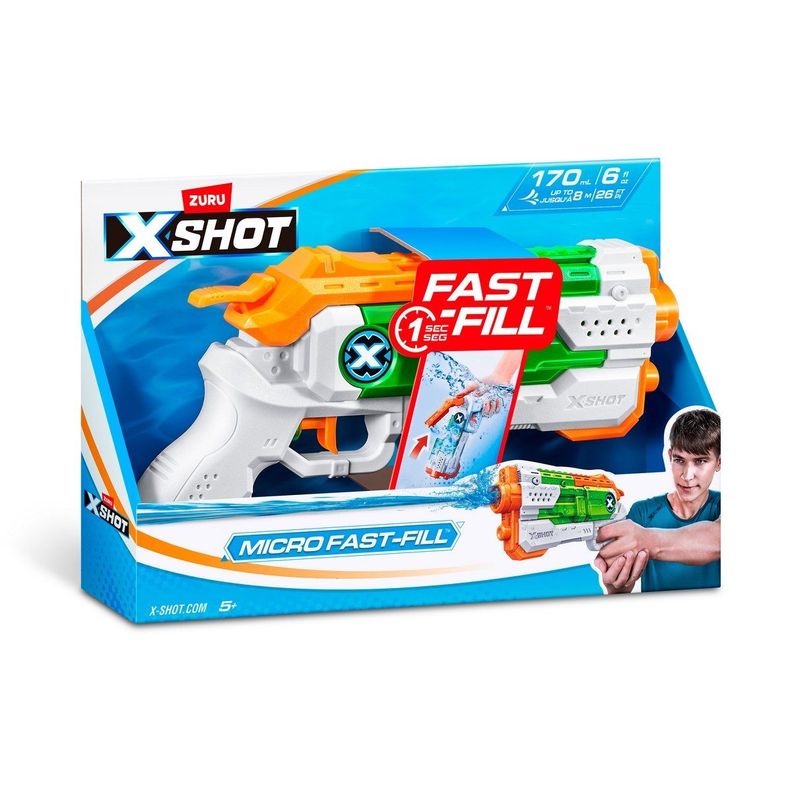 Lanza Agua 170ml X-Shot con Sistema de Llenado Rápido-2