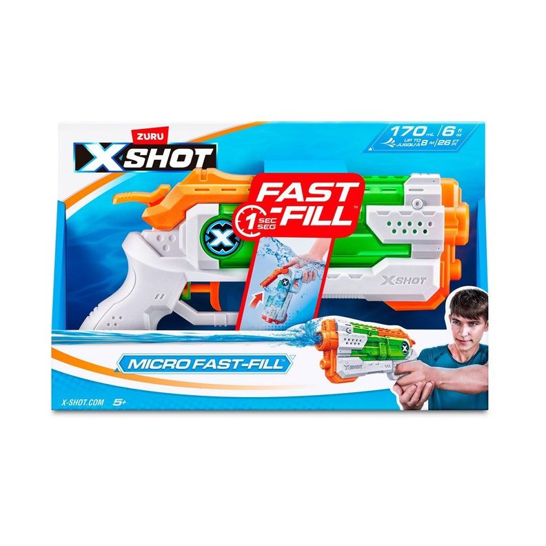 Lanza Agua 170ml X-Shot con Sistema de Llenado Rápido-3