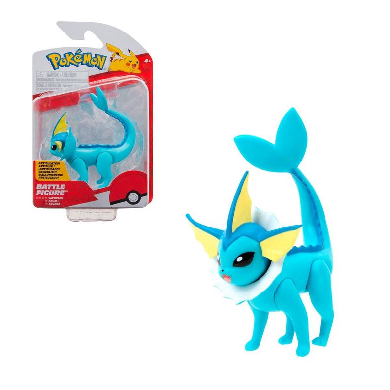 FIGURA POKEMON - VAPOREON-0