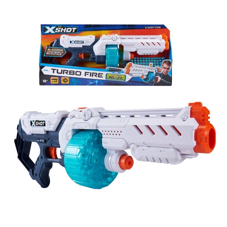 Lanzador Turbo Fire Con 48 Dardos X-shot-0