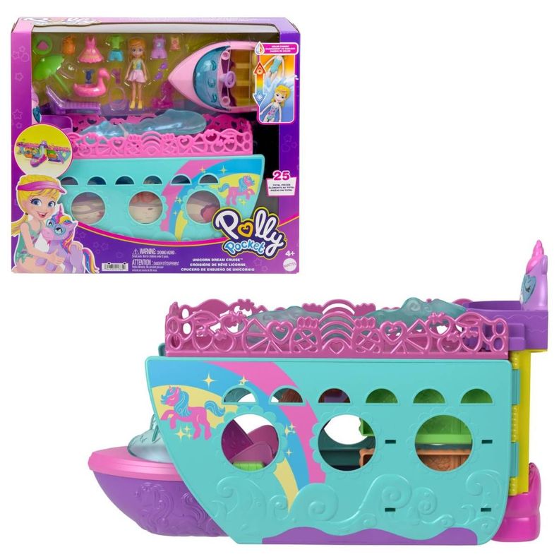 POLLY POCKET  BOTE DE UNICORNIO-0