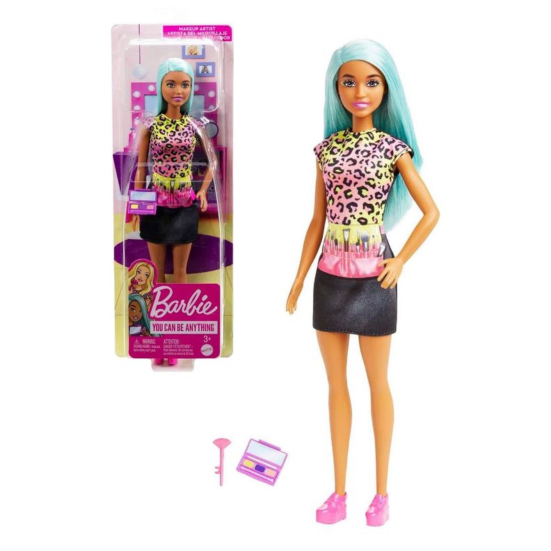 Muñeca Barbie Profesiones - Maquilladora-0