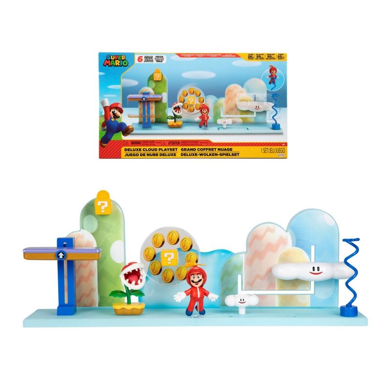 Playset Nintendo Deluxe coleccion Mario Bros nubes