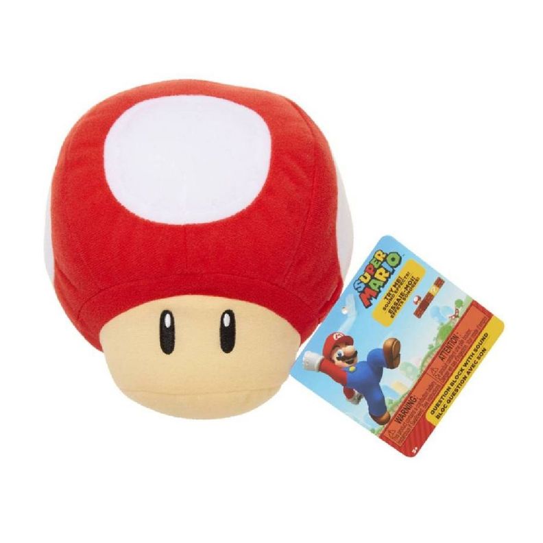 Peluche Nintendo Super Marios Con Sonido - Super Champiñon-0