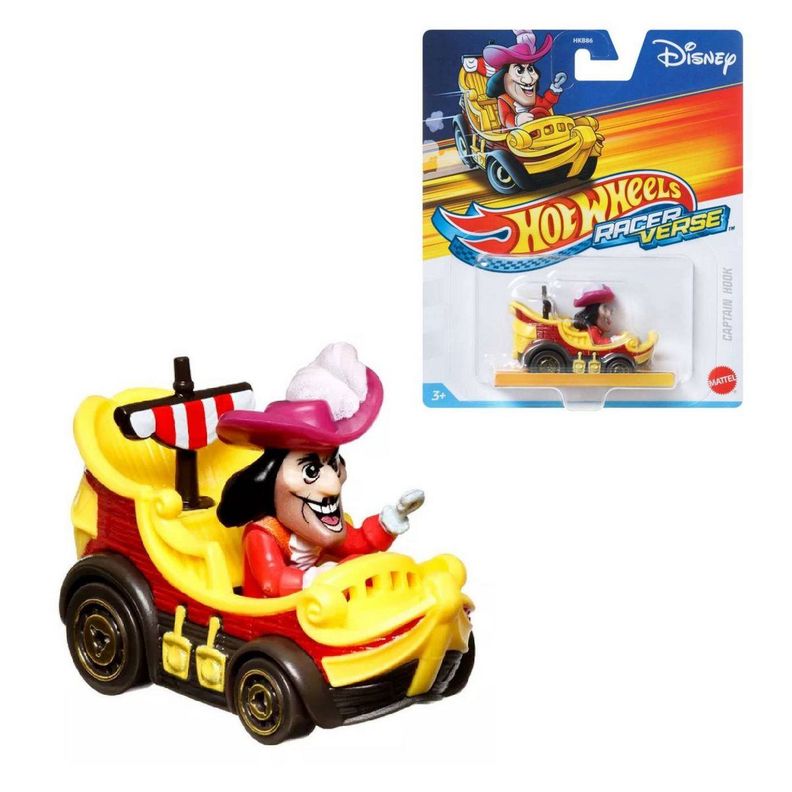HOT WHEELS PERSONAJES - CAPITÁN GARFIO-0