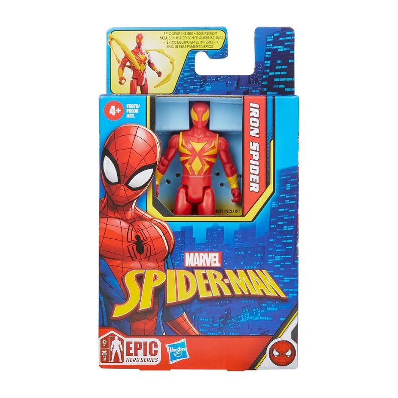 Spiderman Figura 10 Cm - Iron-Spider-2