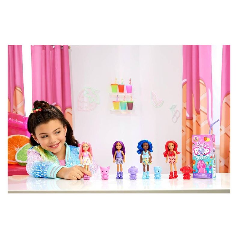 BARBIE POP REVEAL MUÑECA SERIE DE FRUTAS CHELSEA-1