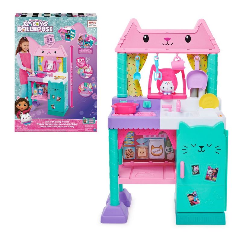 Gabby Cocina Para Crear Con Cakey Con Sonido Y Accesorios-0