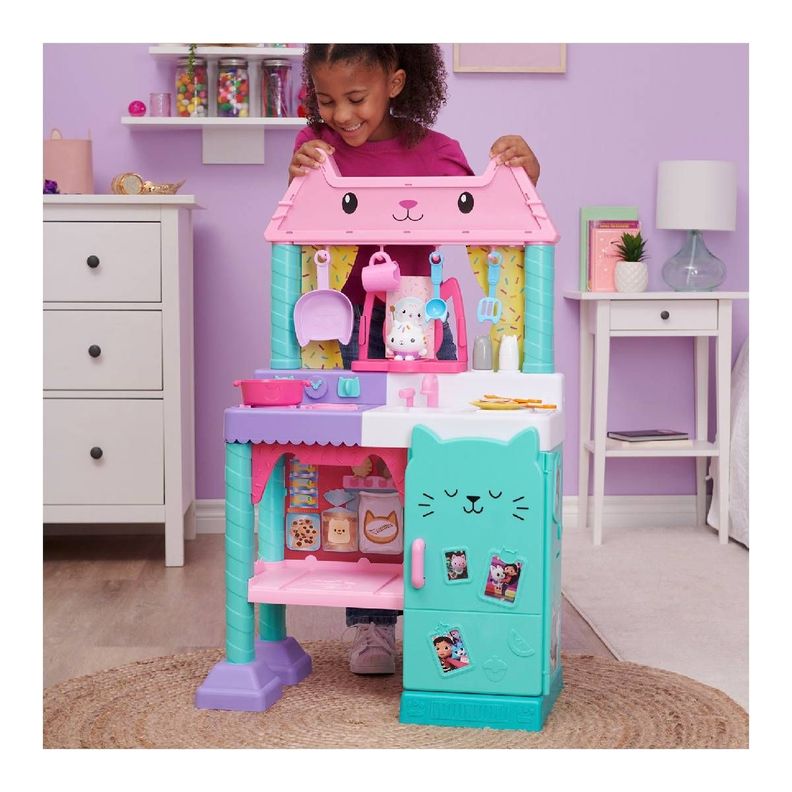 Gabby Cocina Para Crear Con Cakey Con Sonido Y Accesorios-1