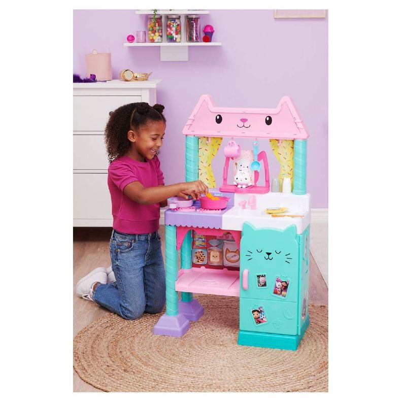 Gabby Cocina Para Crear Con Cakey Con Sonido Y Accesorios-2