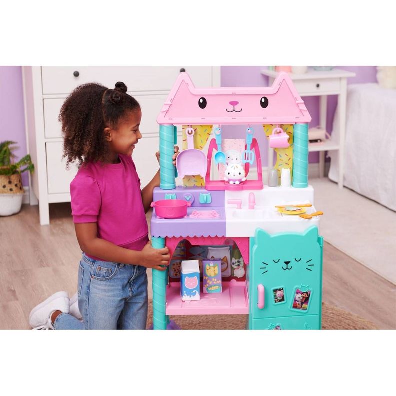 Gabby Cocina Para Crear Con Cakey Con Sonido Y Accesorios-4