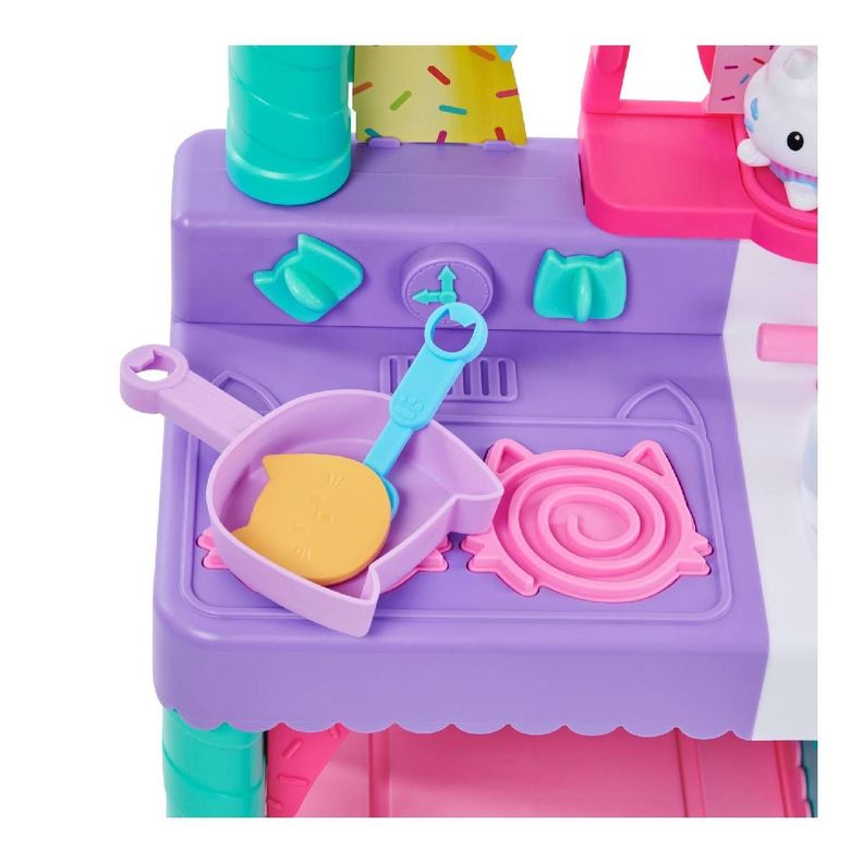 Gabby Cocina Para Crear Con Cakey Con Sonido Y Accesorios-7