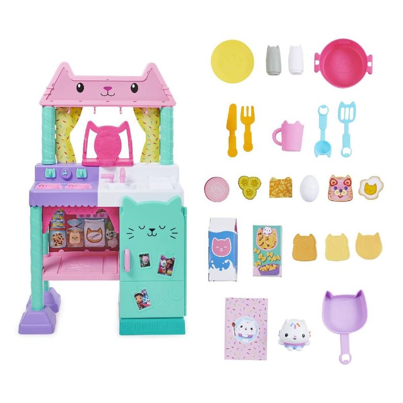 Gabby Cocina Para Crear Con Cakey Con Sonido Y Accesorios-9