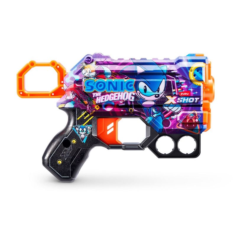 LANZA DARDOS SKIN MENACE CON 8 DARDOS X-SHOT - SUPER SPEED-0