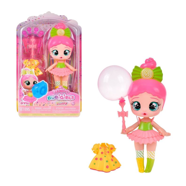 Muñeca Bubiloons Con Globos Y Accesorios - Greta-0