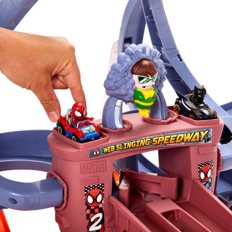 Hot Wheels Spiderman De Máxima Velocidad-2