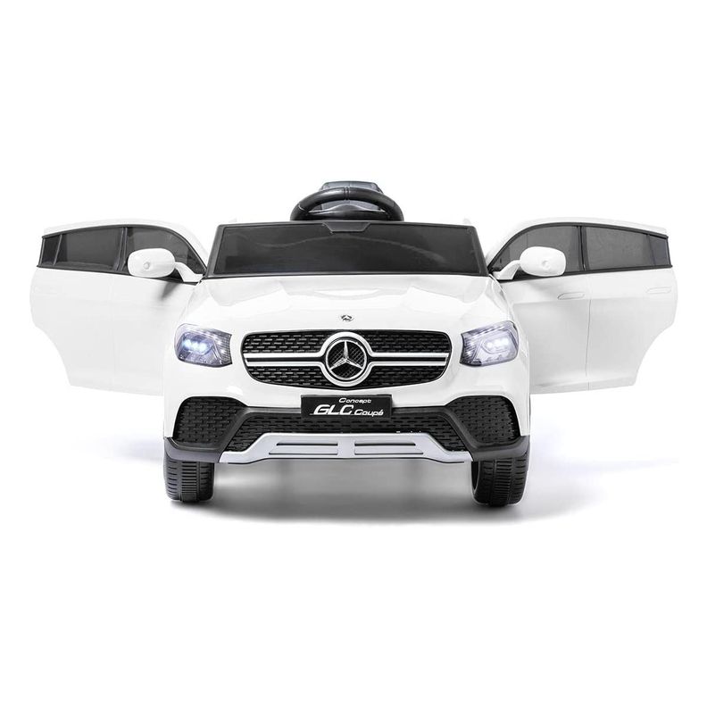 Auto A Bateria Mercedes Benz Blc Blanco De 12v De 2 Motores-3