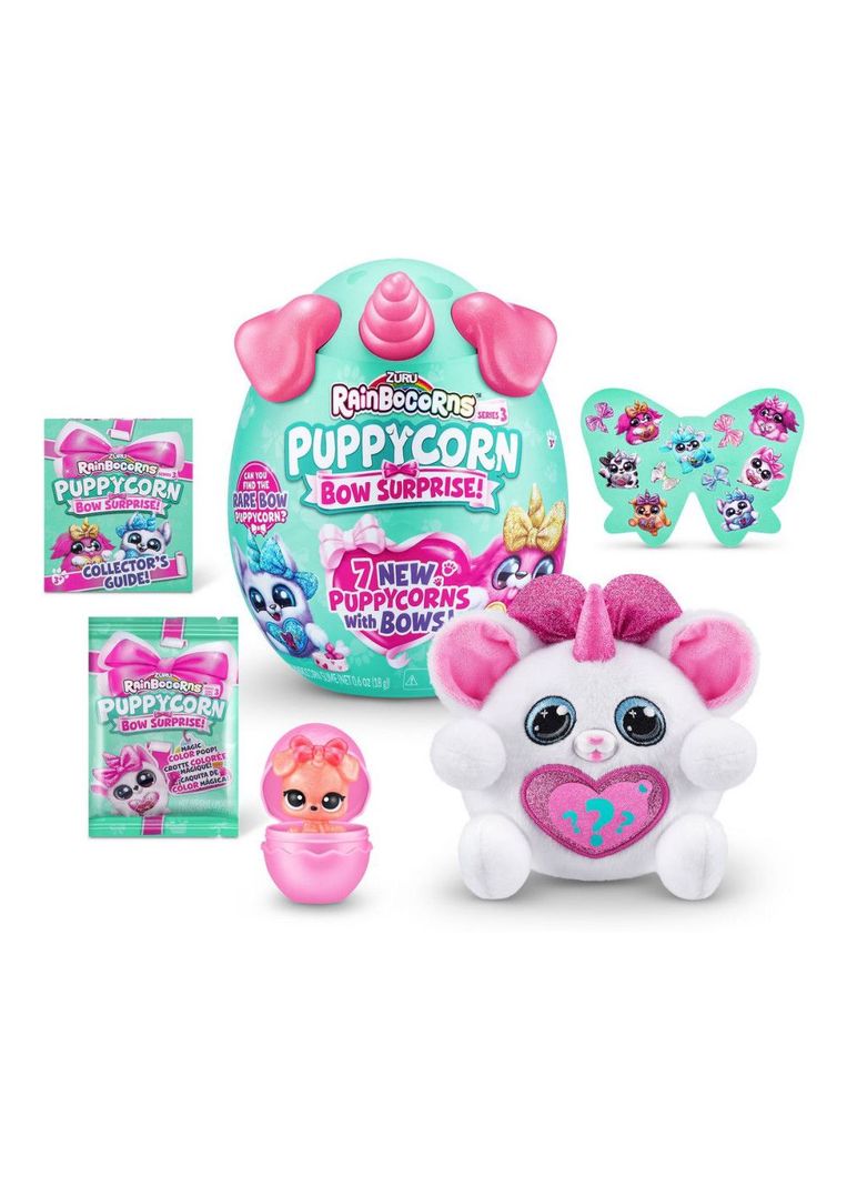 HUEVO SORPRESA PUPPYCORN RAINBOCORNS - ROSADO