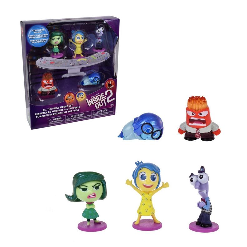 PACK 5 FIGURAS 7 CMS INTENSAMENTE 2