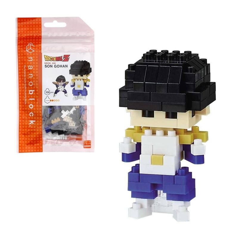 FIGURA NANOBLOCK SERIE DRAGON BALL Z DE BANDAI - SON GOHAN-0