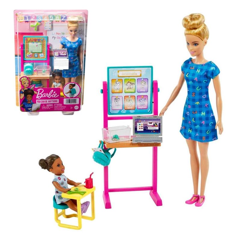 Barbie Profesiones Con Accesorios - Maestra-0