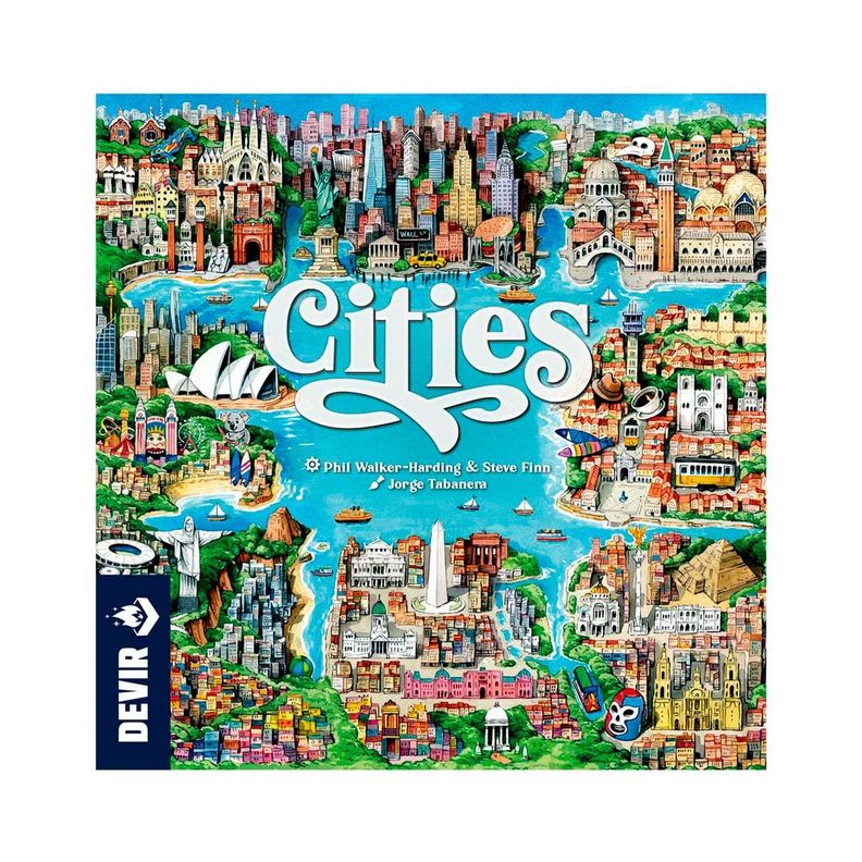 CITIES JUEGO DE MESA-3