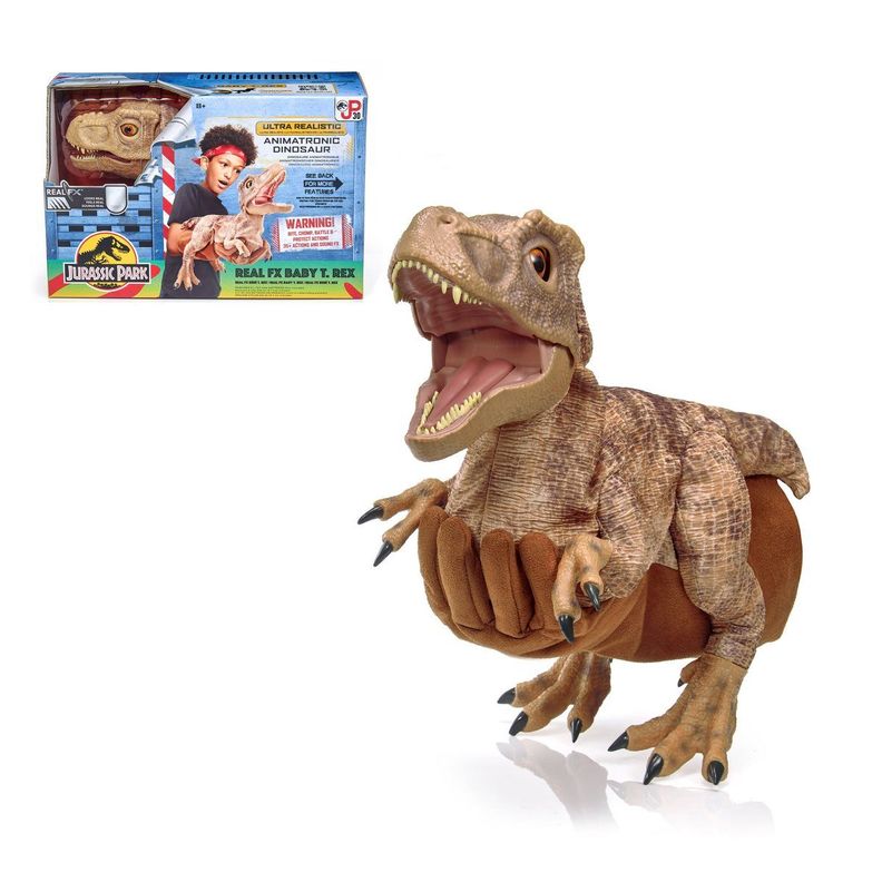 FIGURA ANIMATRONIX T-REX JURASSIC WORLD-0