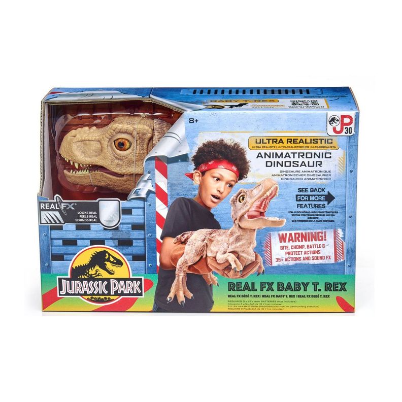 FIGURA ANIMATRONIX T-REX JURASSIC WORLD-4