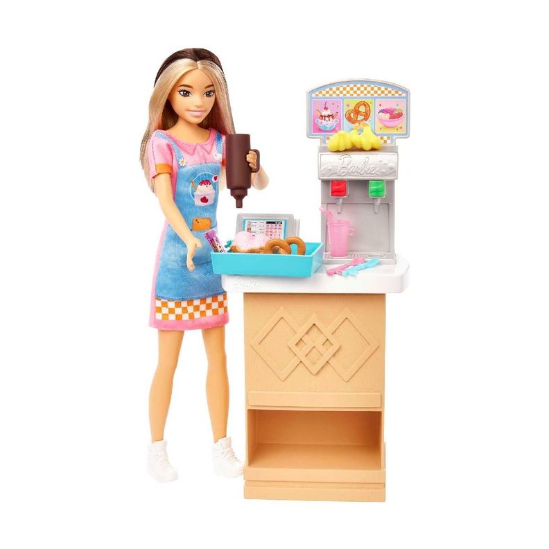 Barbie Set De Juego Skipper Barra De Botanas-1
