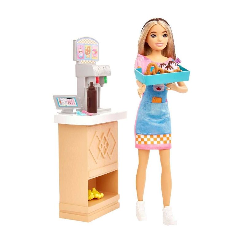 Barbie Set De Juego Skipper Barra De Botanas-3