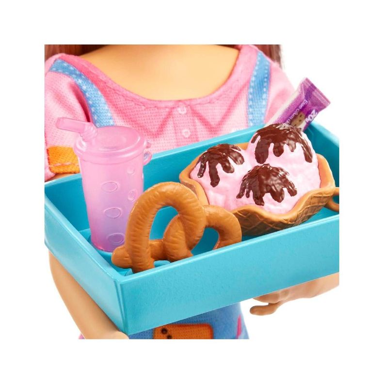 Barbie Set De Juego Skipper Barra De Botanas-4