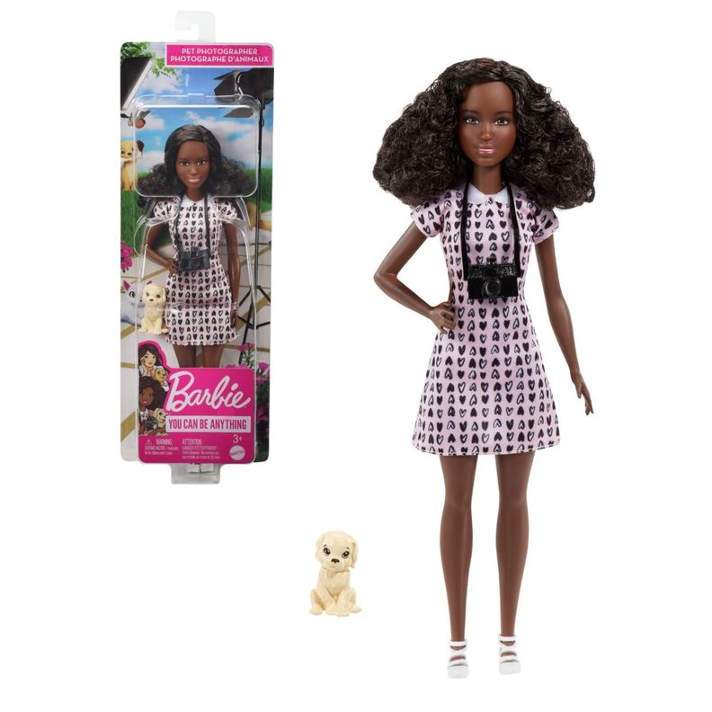 Muñecas Barbie Profesionales - Fotógrafa De Mascotas-0
