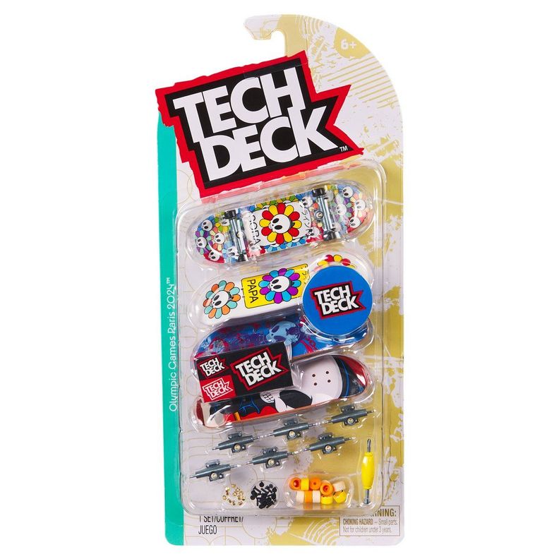 TECH DECK PACK DE 4 - SORA SHIRAI PARIS 2024-1