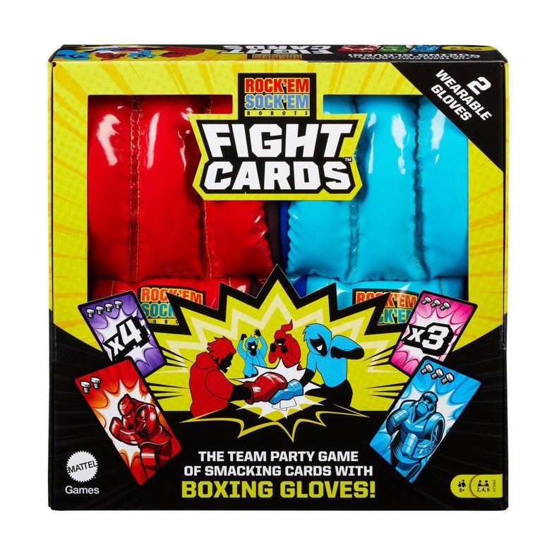 GAMES ROCK 'EM SOCK 'EM JUEGO DE MESA CARTAS-1