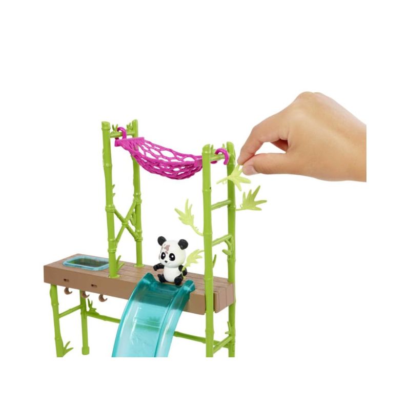 Barbie Profesiones Set De Juego Cuidadora De Pandas-5